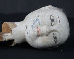 Antique Ningyo head 1800
