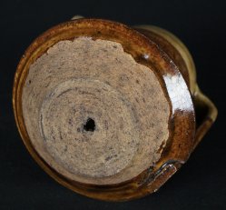 Antique Oribe oil lamp 1880