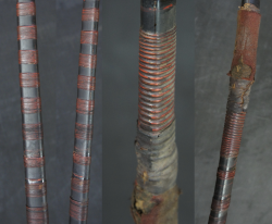 Antique Samurai Yumi 1800