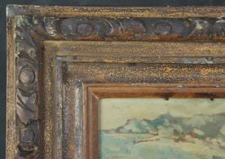 Antique Shichiro oil 1900