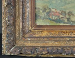 Antique Shichiro oil 1900