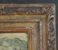 Antique Shichiro oil 1900