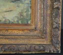 Antique Shichiro oil 1900