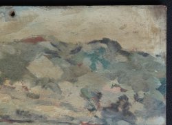 Antique Shichiro oil 1900