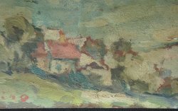 Antique Shichiro oil 1900
