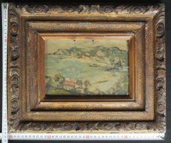 Antique Shichiro oil 1900