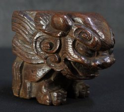 Antique Shishi carving1880