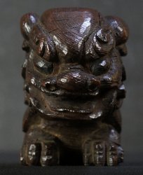 Antique Shishi carving1880