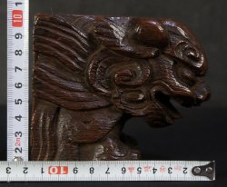 Antique Shishi carving1880