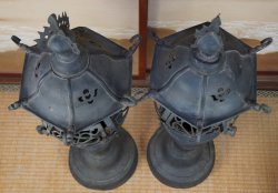 Antique shrine lamp 1828