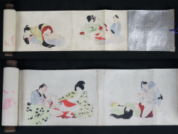 Antique Shunga Makimono 1800s