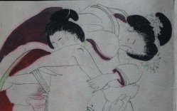 Antique Shunga Makimono 1800s