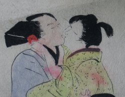 Antique Shunga Makimono 1800s