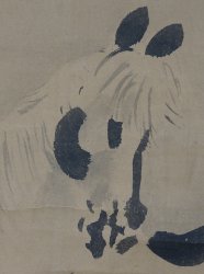 Antique Sumi-e master 1880