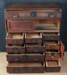 Antique Tansu craft 1890