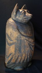 Antique Tanuki monk 1800