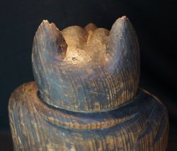 Antique Tanuki monk 1800