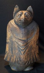 Antique Tanuki monk 1800