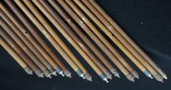 Antique Ya bamboo arrows 1900