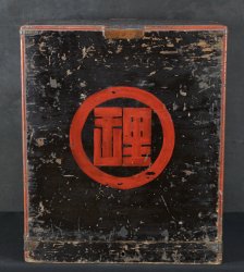 Antique Yoroi box 1800
