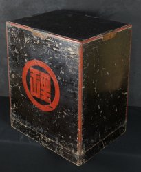 Antique Yoroi box 1800