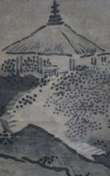 Antique Zen Sansui 1800