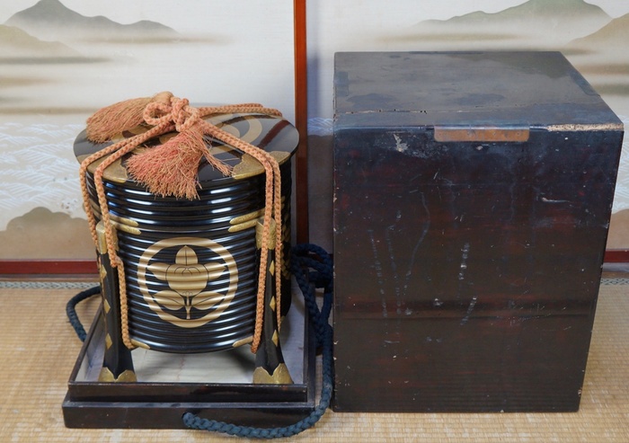 Oshitsu lacquered art 1800
