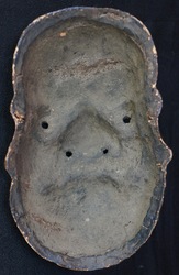 Antique Oni mask 1800s