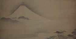 AntiqueFuji Sumi-e 1800