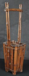 Bamboo Hanaire Ikebana 1900s