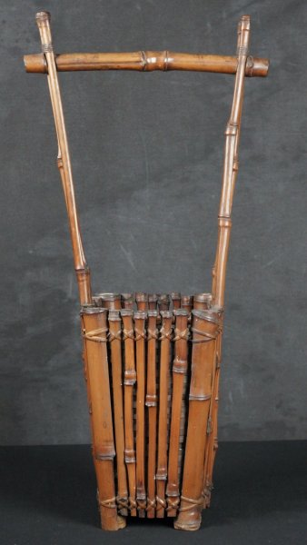 Bamboo Hanaire Ikebana 1900s