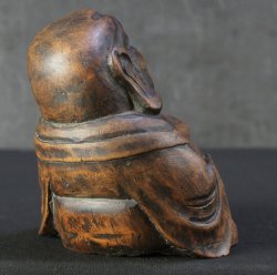 Bamboo Hotei deity 1920