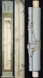 Bamboo panting scroll 1900