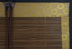 Bamboo temple curtain1970