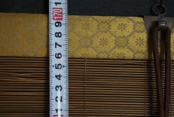 Bamboo temple curtain1970