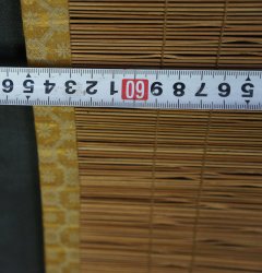 Bamboo temple curtain1970