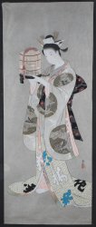 Bijin-ga kimono 1900