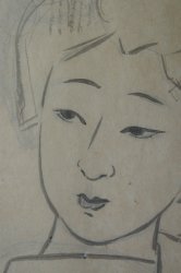 Bijin-Onna sketch 1920 Maiko
