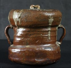 Bizen Mizusashi kiln art 1900