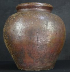 Bizen Tsubo kiln Wabisabi art 1800