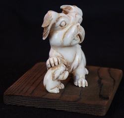 Bone carving 1900