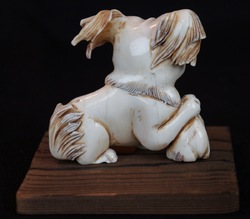 Bone carving 1900