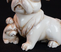 Bone carving 1900