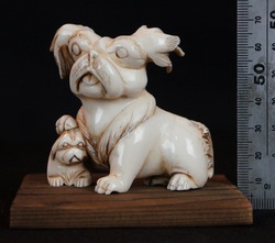 Bone carving 1900