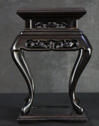 Bonsai stand table 1950 wood B