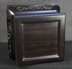 Bonsai stand table 1950 wood B