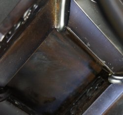 Bonsai stand table 1950 wood B