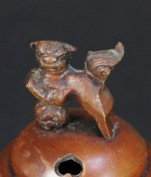 Bronze censer 1950 Shishi