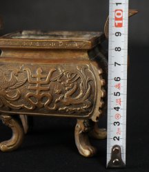 Bronze censer 1950art