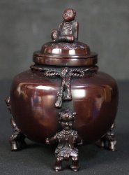 Bronze censer Koro 1970